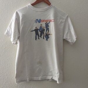 VERY USED STAINED NSYNC SHIRT